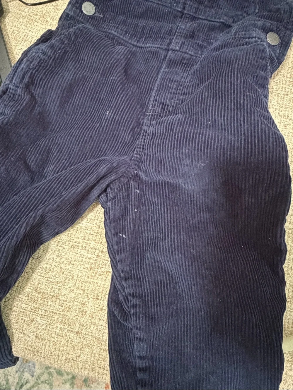 OshKosh B'gosh Navy Corduroy Kids Overalls Size 4T